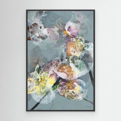 PATIENTLY BLOOMING 2 | Canvas Art Print | Framed