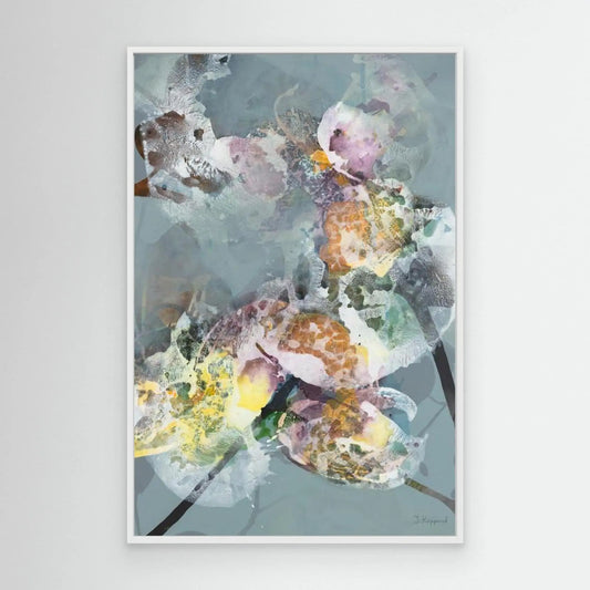 PATIENTLY BLOOMING 2 | Canvas Art Print | Framed