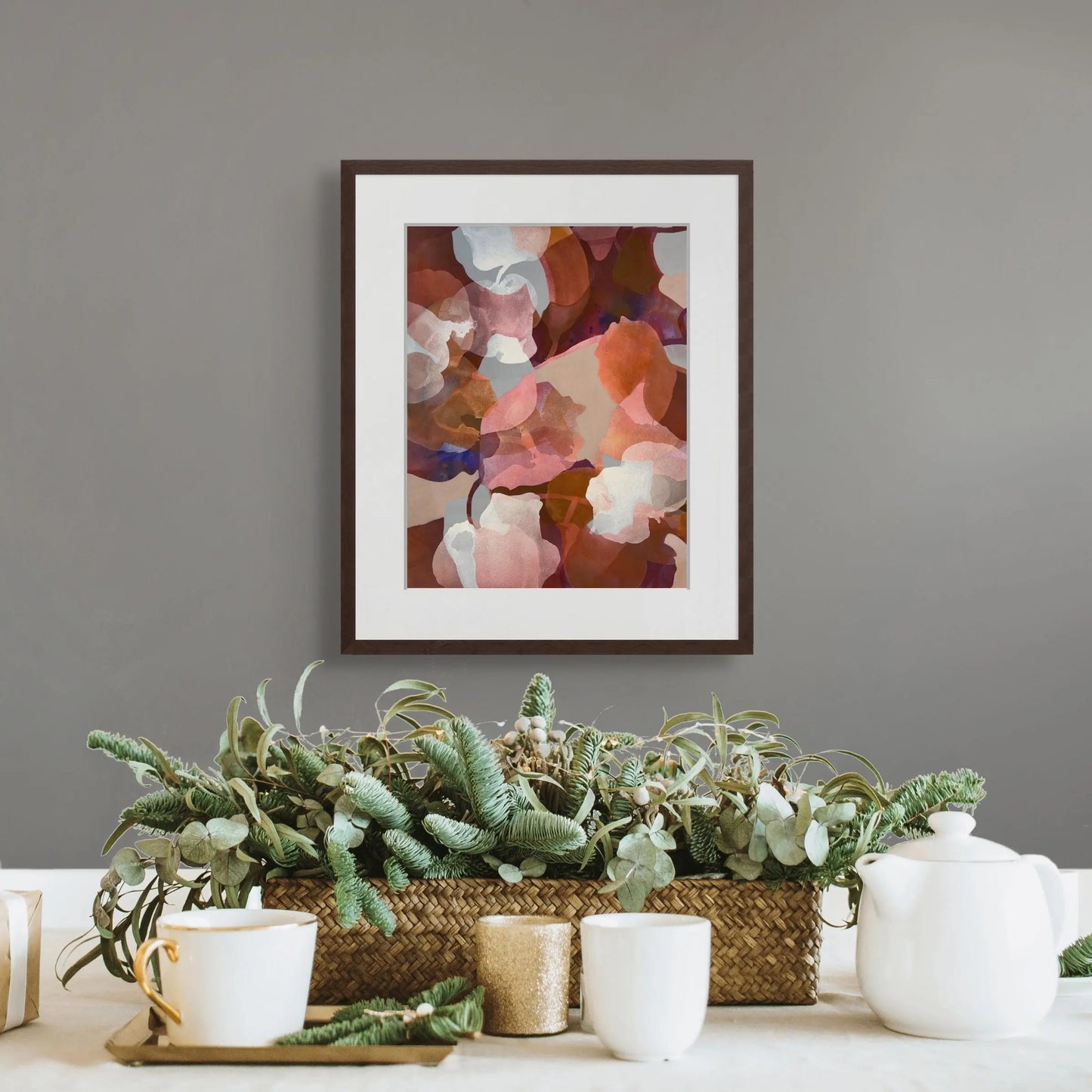 ROOTED | Mini print with passepartout Ida Kopperud Art