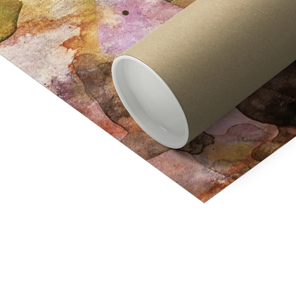 SECRET GARDEN fine art print and cardboard tube