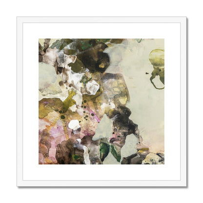 SECRET GARDEN fine art print in white frame