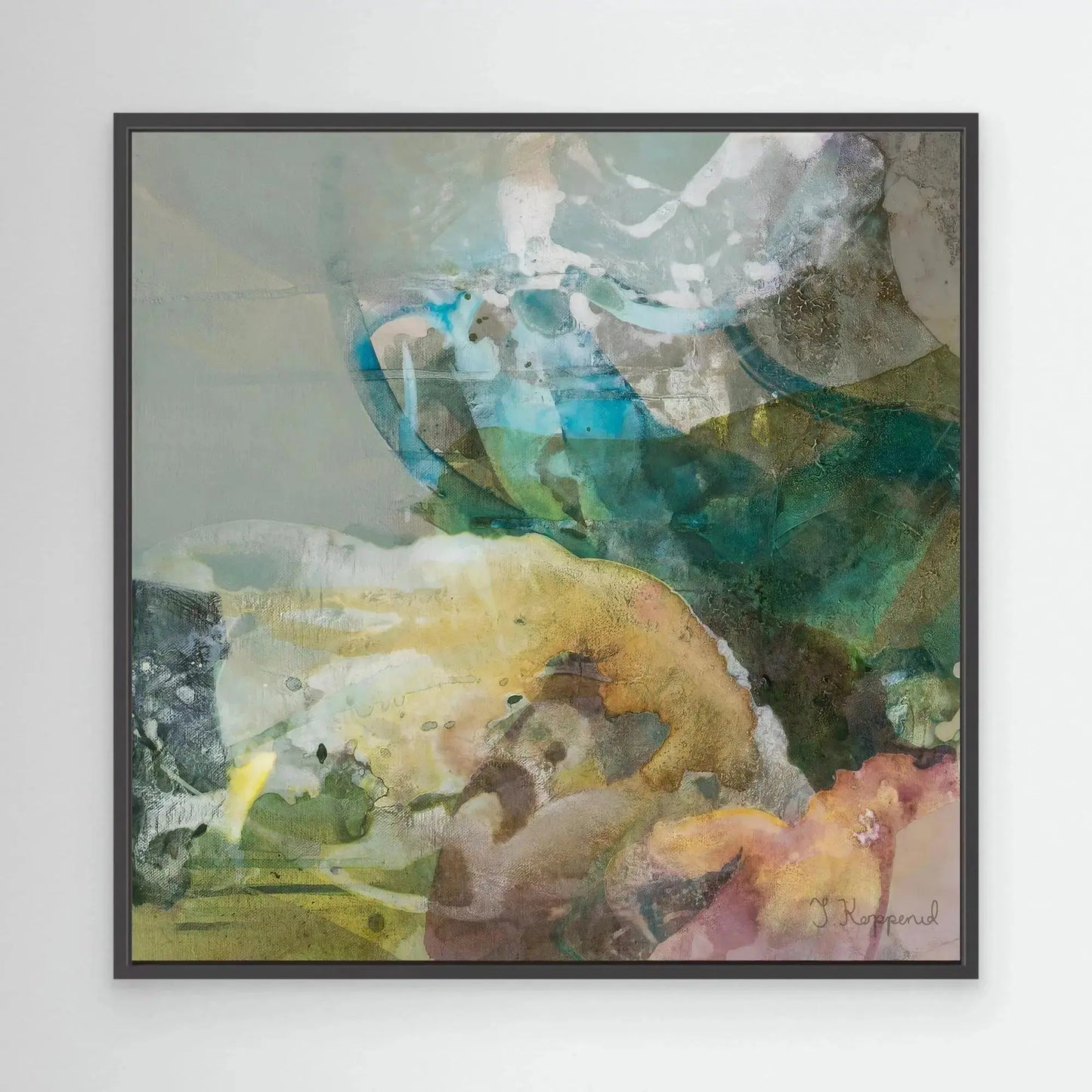 SUMMER WEDDING Mini | Canvas Art Print | Framed