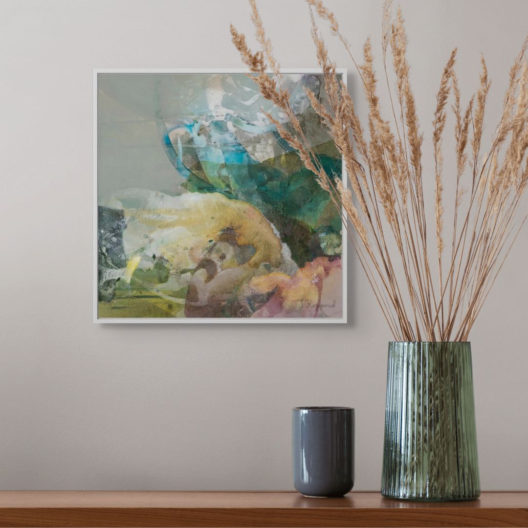 SUMMER WEDDING Mini | Canvas Art Print | Framed