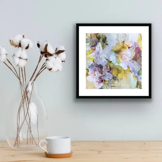 WILD AND FREE mini print mounted and framed