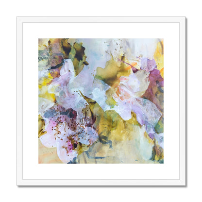 WILD AND FREE - Fine Art Print by Ida Kopperud with white frame.