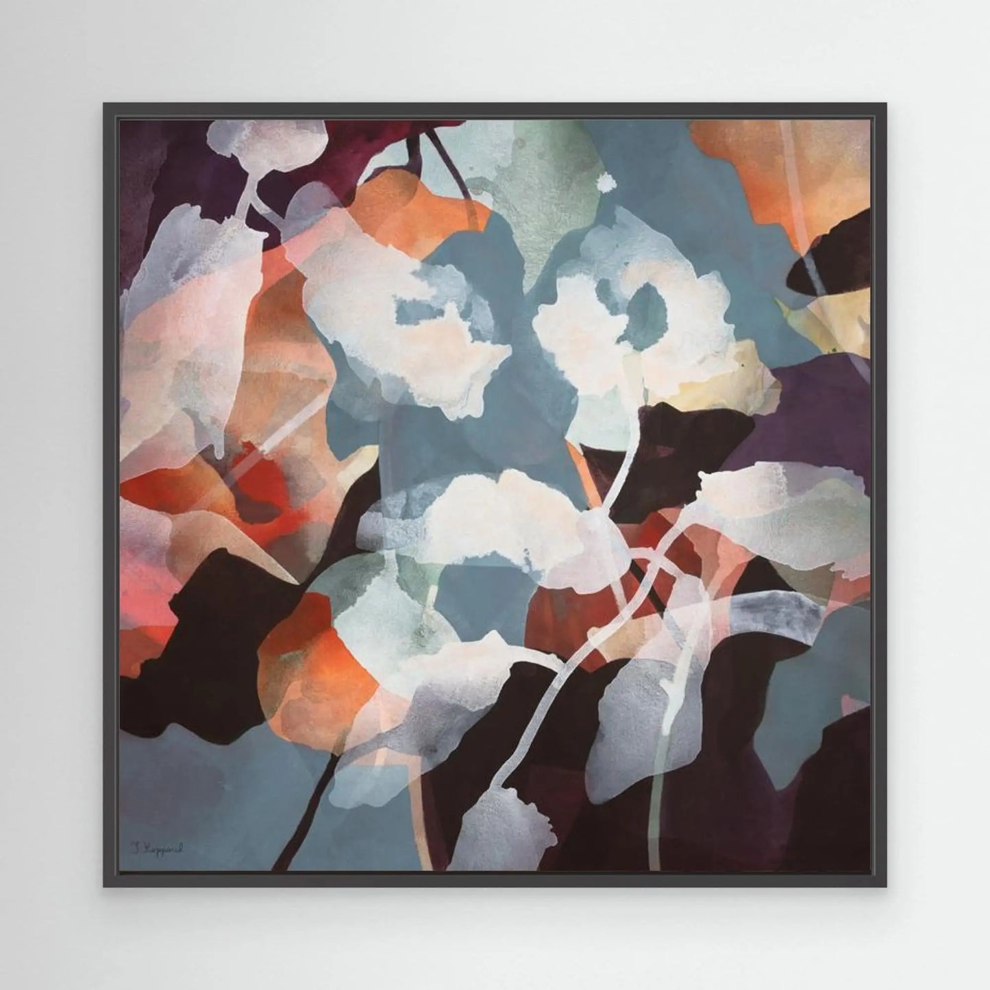 WILDFLOWER 1 | Canvas Print | Framed