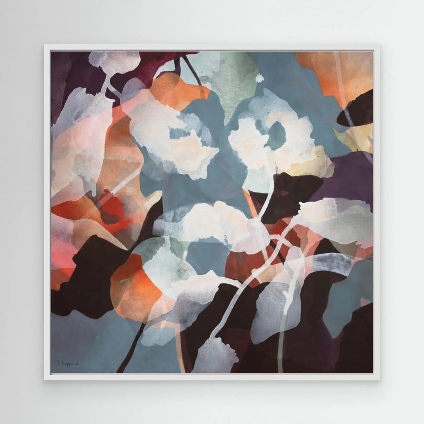 WILDFLOWER 1 | Canvas Print | Framed